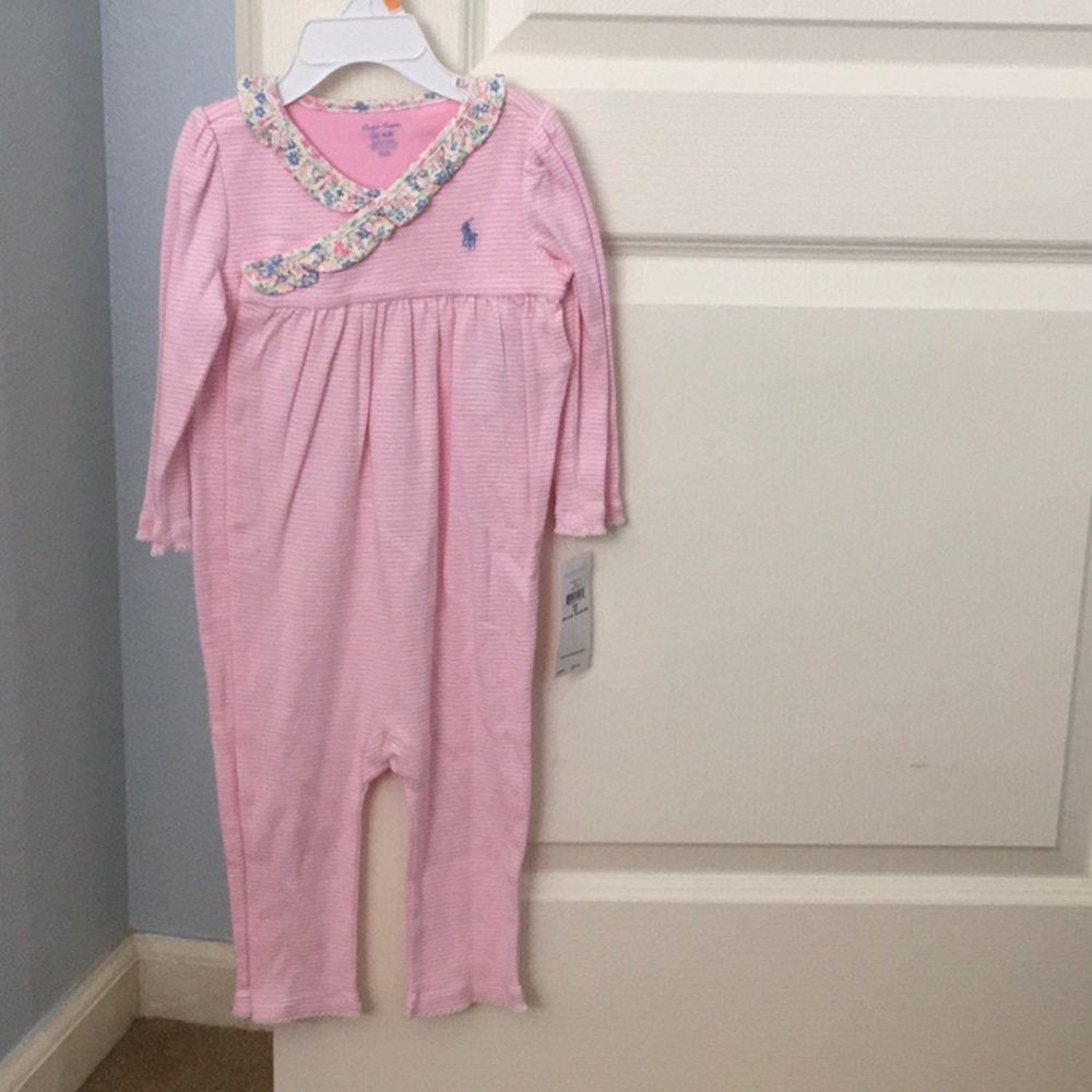 NWT Ralph Lauren bodysuit- 12 months